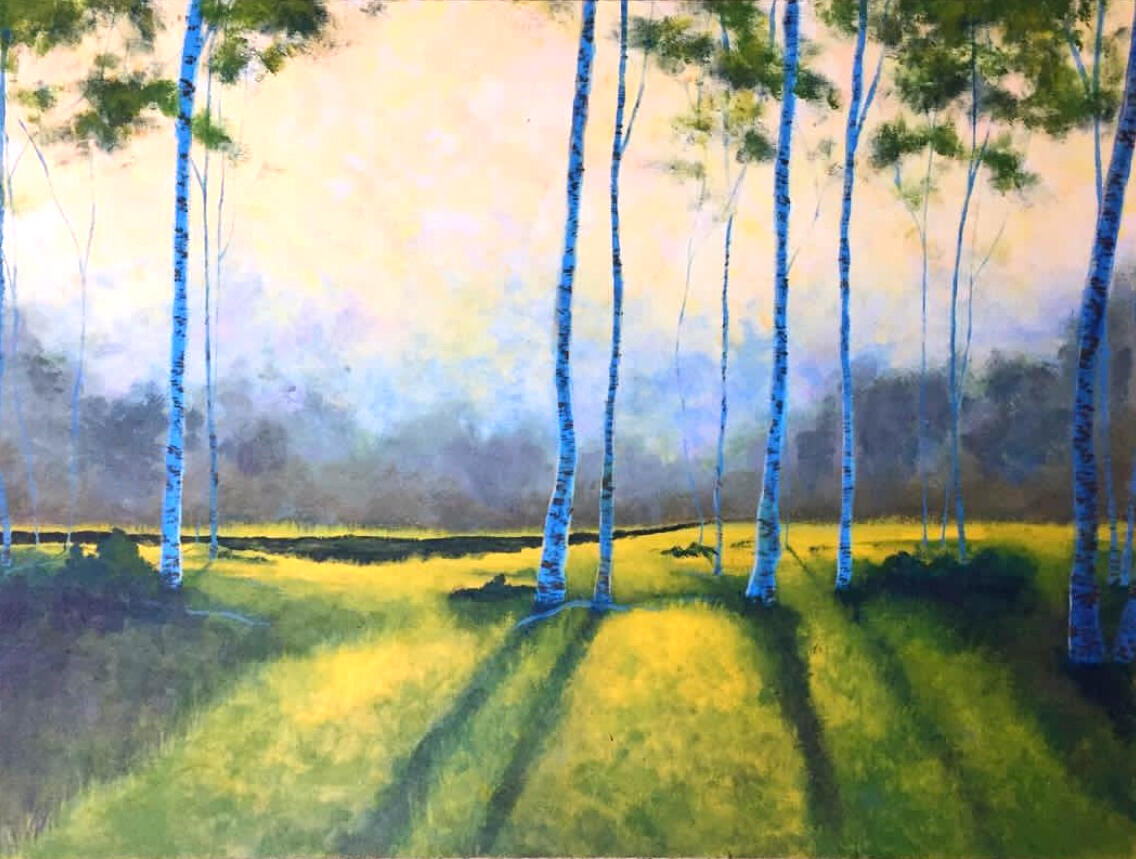 Gift for a friend, 2017, acrylic on canvas panel, dimensions unknown. (unavailable)